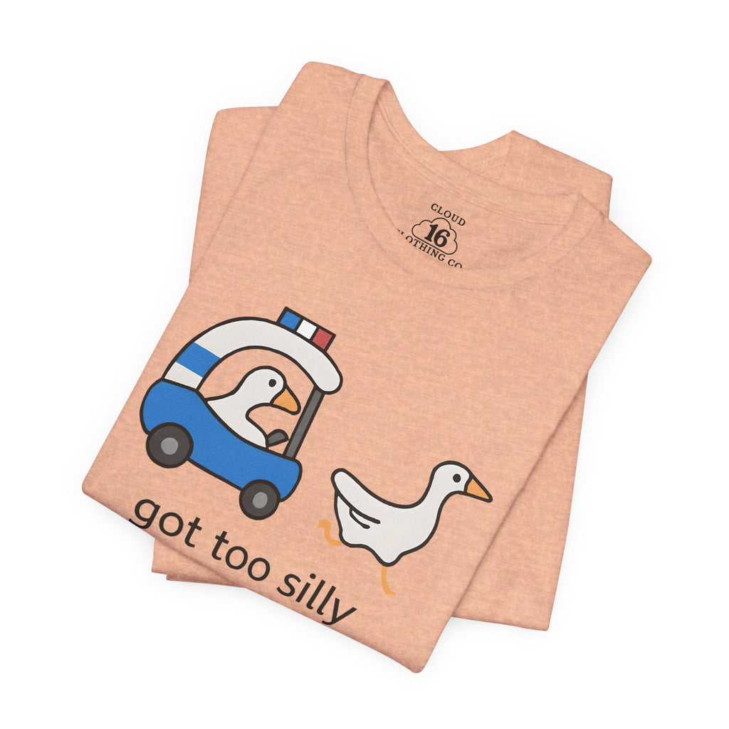 Silly Goose Graphic Tee – Funny Unisex Cotton T-Shirt