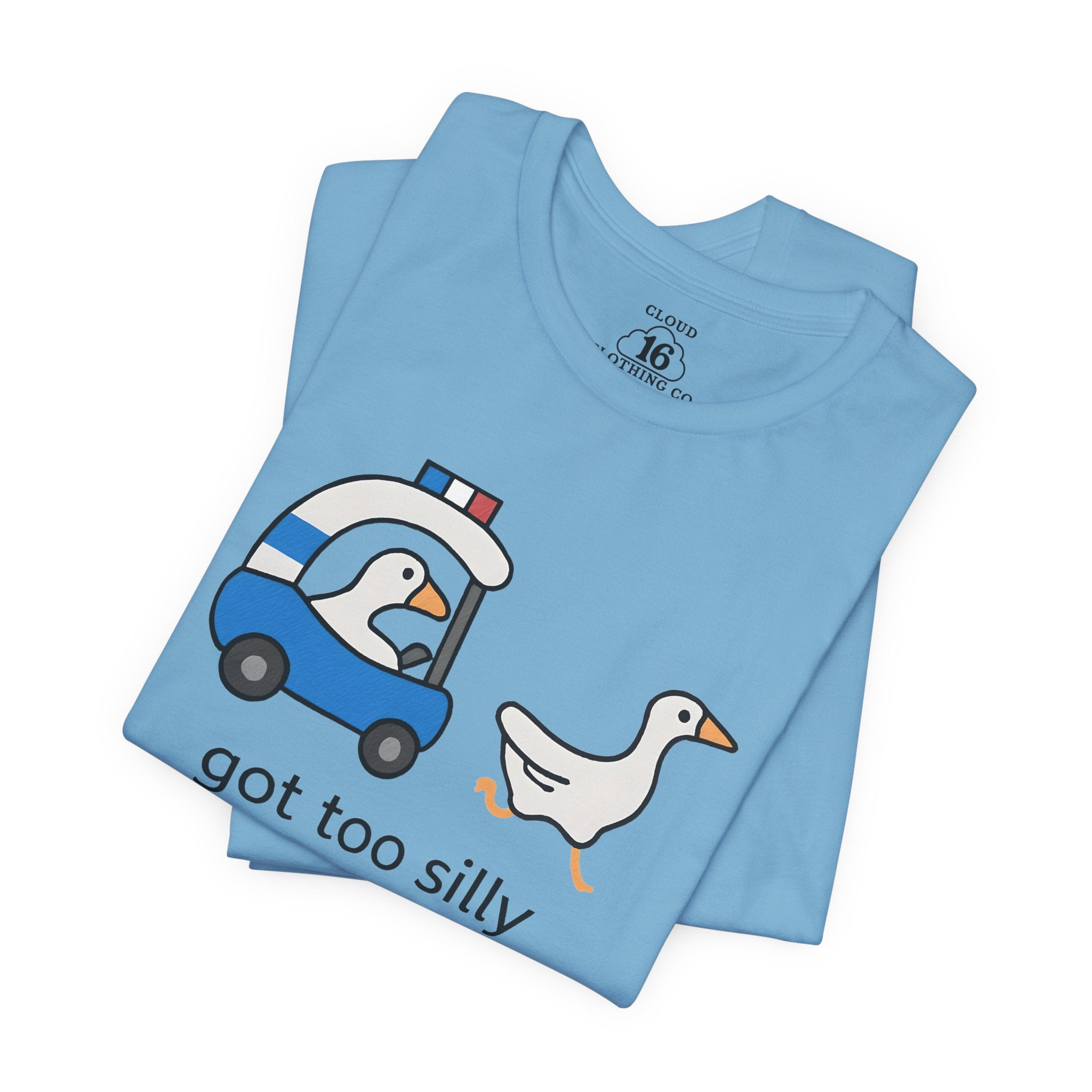 Silly Goose Graphic Tee – Funny Unisex Cotton T-Shirt