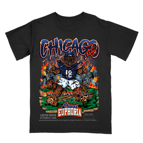 Chicago Football Tee #/500